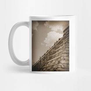 Walking Up The Pyramid Mug